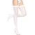 Leg Avenue - Butterfly backseam - Чулки с узором в виде бабочек, O/S (белый) Leg Avenue - Butterfly backseam - Чулки с узором в виде бабочек, O/S (белый)